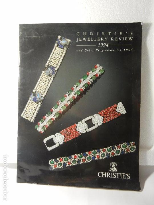 Arte: CATALOGO DE SUBASTAS CHRISTIE'S A&Ntilde;O 1994.