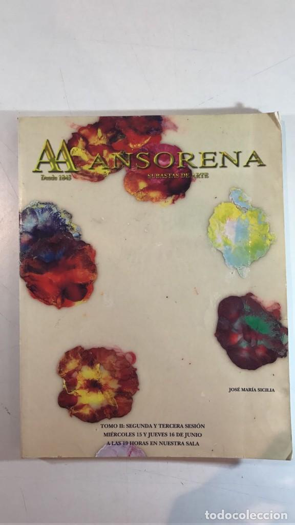 CAT&Aacute;LOGO DE SUBASTAS ANSORENA 15 DE JUNIO.