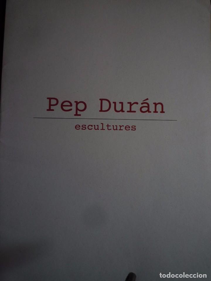 Arte: PEP DURAN. ESCULTURES. SALA D&rsquo;ART MASSALLER. SANT BOI DE LLOBREGAT (BARCELONA). 1998