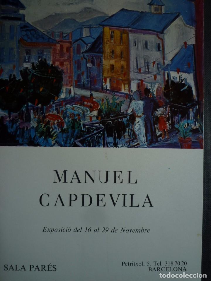 Arte: MANUEL CAPDEVILA SALA PAR&Eacute;S. BARCELONA. 1977 - Foto 1