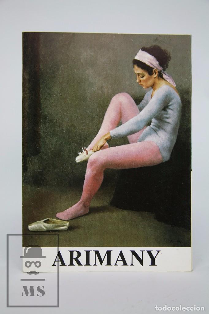 Arte: Tr&iacute;ptico de Exposici&oacute;n - Arimany - Kreisler, Galer&iacute;a de Arte. Barcelona, 1989