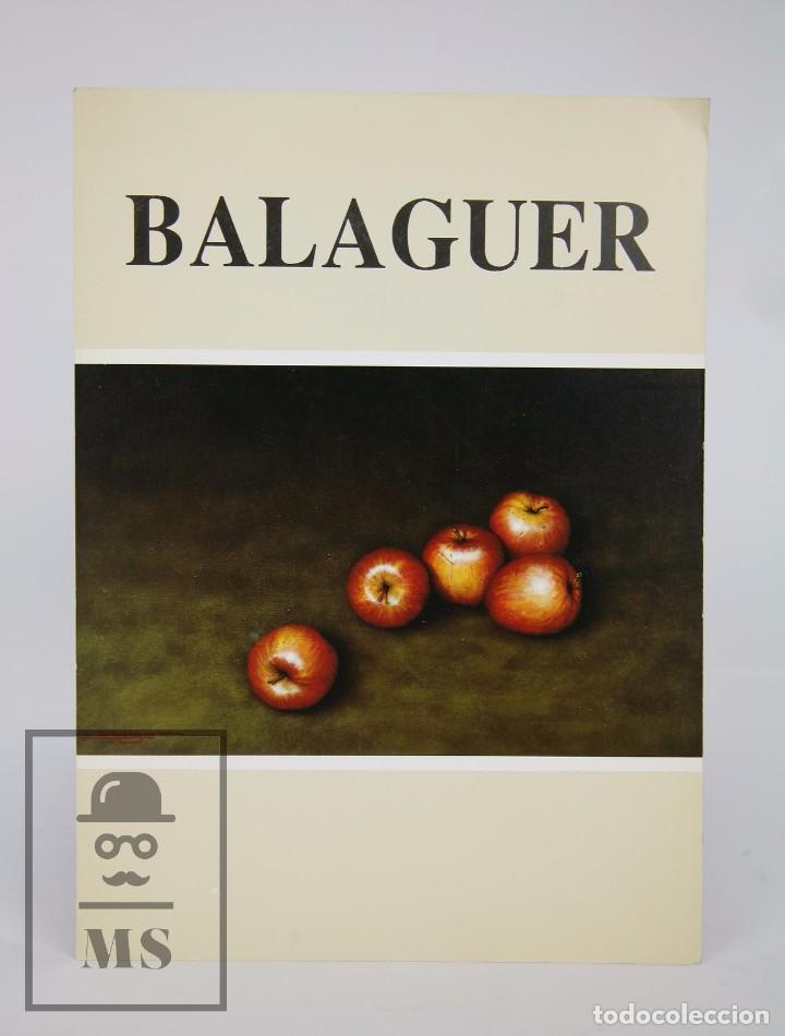 Arte: Hojita Publicitaria de Exposici&oacute;n - Balaguer - Subex, Galer&iacute;a d'Art. Barcelona, 1992