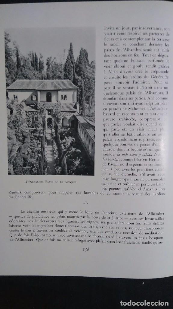 Arte: LA ALHAMBRA DE GRENADE (EN FRANCES) - Foto 5