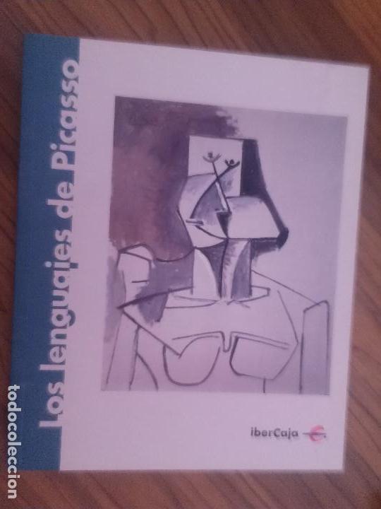 Art: LOS LENGUAJES DE PICASSO. CAT&Aacute;LOGO DE EXPOSICI&Oacute;N EN GRANADA EN 2005. R&Uacute;STICA. BUEN ESTADO.