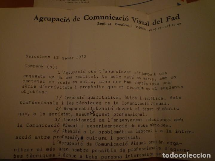 Arte: ENRIC SATU&Eacute;. AGRUPACI&Oacute; DE COMUNICACI&Oacute; VISUAL DEL FAD. BARCELONA. 1972-1974 - Foto 2