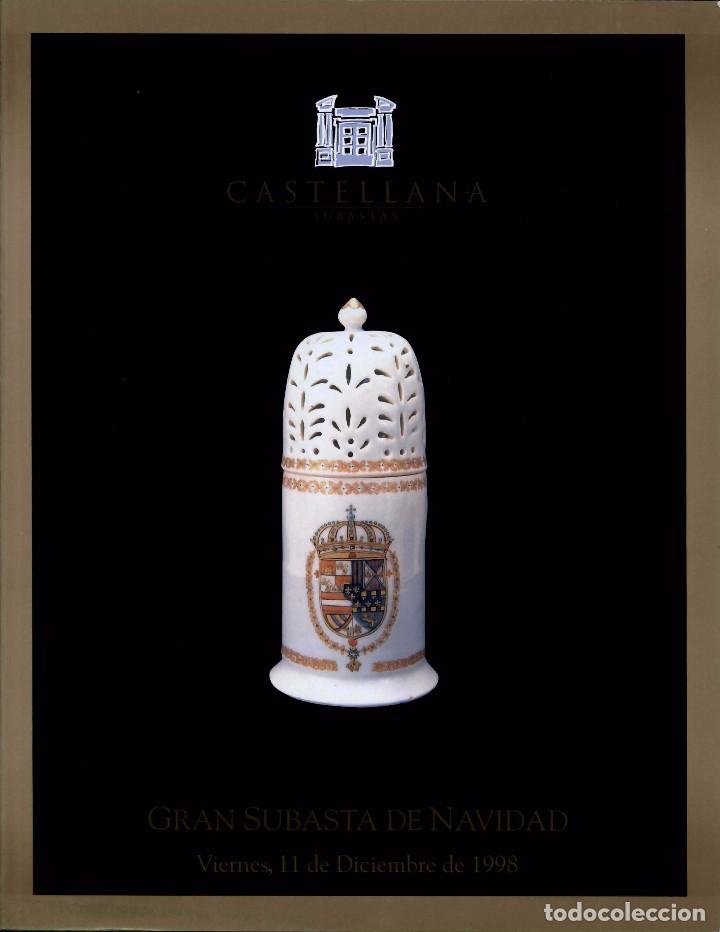 Arte: CAT&Aacute;LOGO DE CASTELLANA SUBASTAS, NAVIDAD 1998