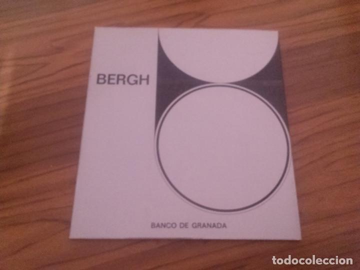 Arte: BERGH. CAT&Aacute;LOGO DE EXPOSICI&Oacute;N EN 1973 A COLOR EN BANCO DE GRANADA. RUSTICA. ALGO RARO