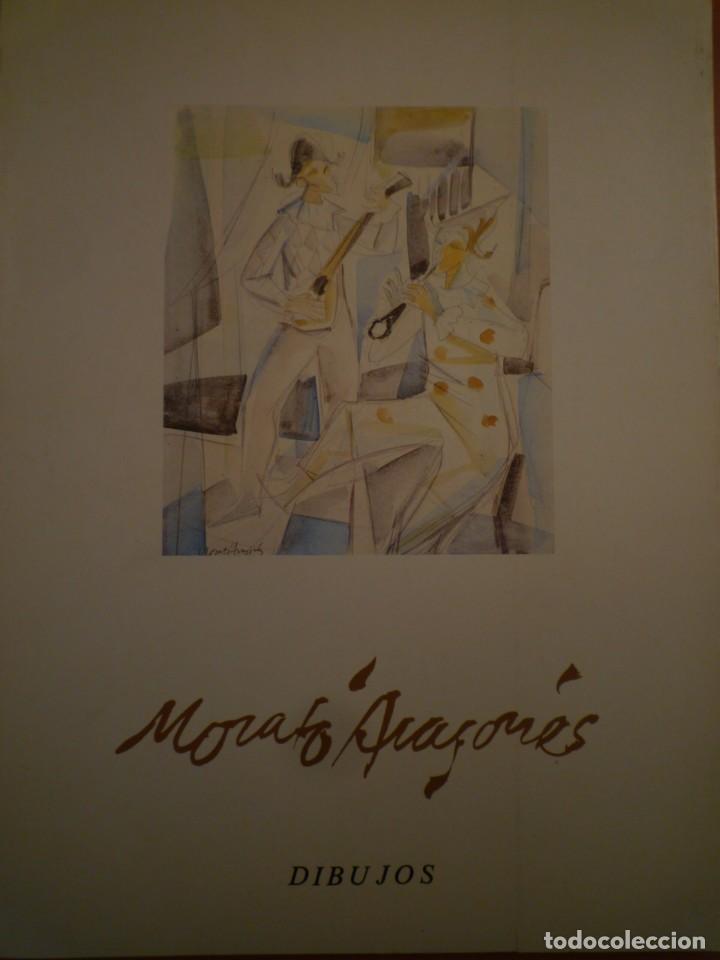 Arte: MORAT&Oacute; ARAGON&Eacute;S. DIBUJOS. EDITORIAL MAP. 1989 - Foto 1