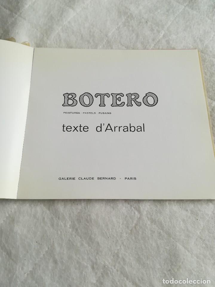 Arte: Botero Textes d&acute;Arrabal 1969 FRANC&Eacute;S - Foto 3
