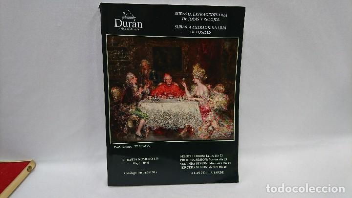 Arte: CAT&Aacute;LOGO SUBASTAS DUR&Aacute;N, MAYO 2006 - Foto 1
