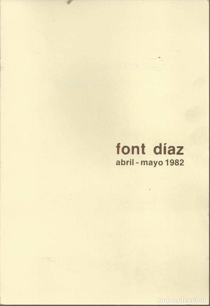 Arte: Font diaz, Tr&iacute;ptico de presentaci&oacute;n - Foto 1