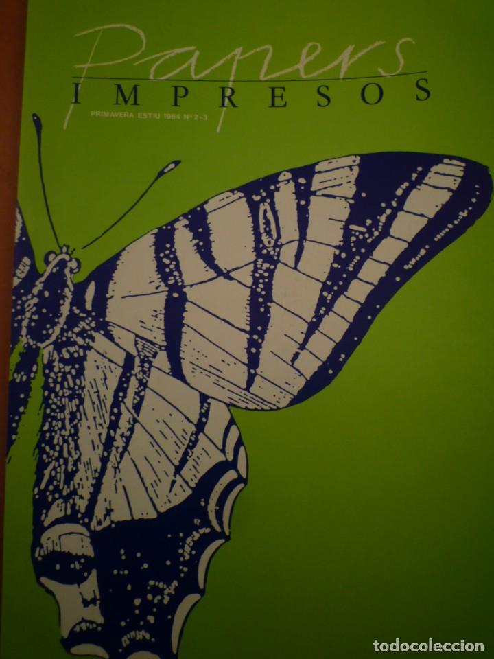 Arte: PAPERS IMPRESOS. ESCOLA EINA. 1985 - Foto 1