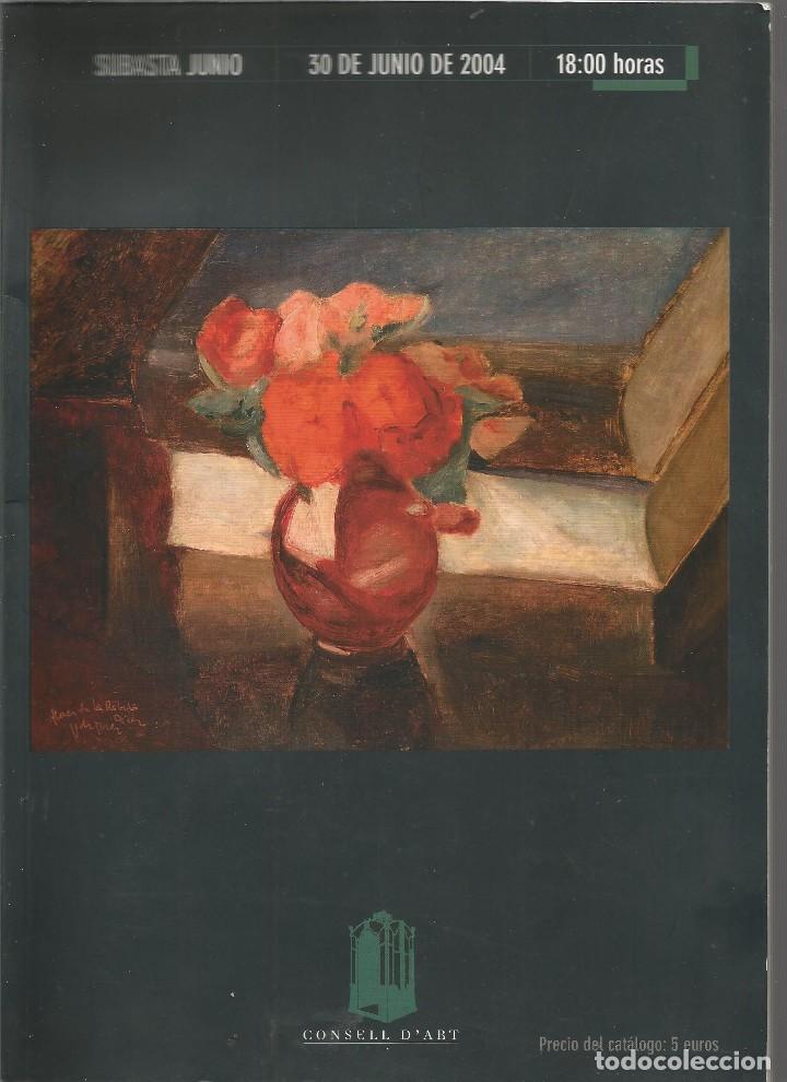 Arte: CATALOGO  DE SUBASTA 30 JUNIO 2004  HOTEL RITZ BARCELONA  84 PAGINAS