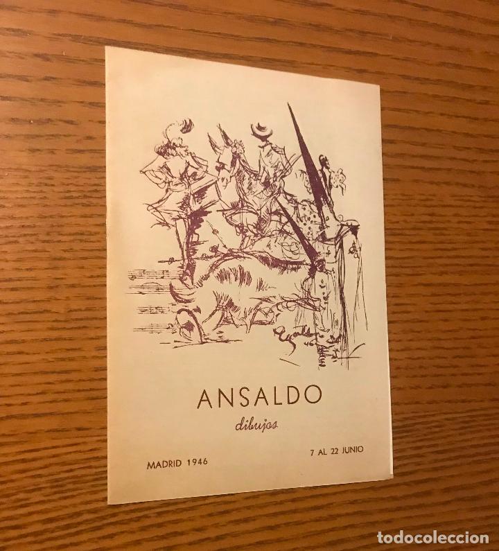 Arte: ANSALDO DIBUJOS 1946. 7 AL 22 JUNIO. - Foto 1