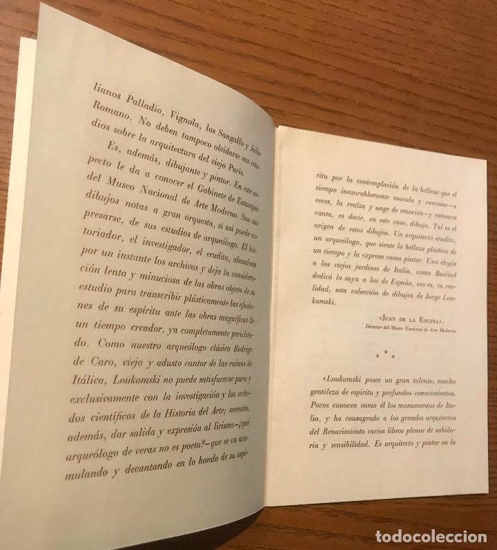 Arte: EXPOSICION DE JORGE LOUKOMSKI / 1936 - Foto 2