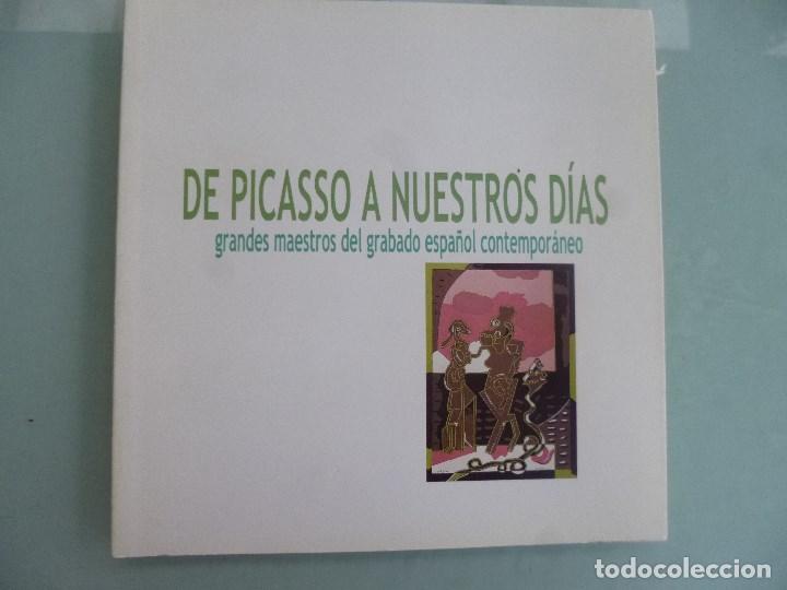 Arte: DE picasso a nuestros dias grandes maestros del grabado museo del grabado 70 pag