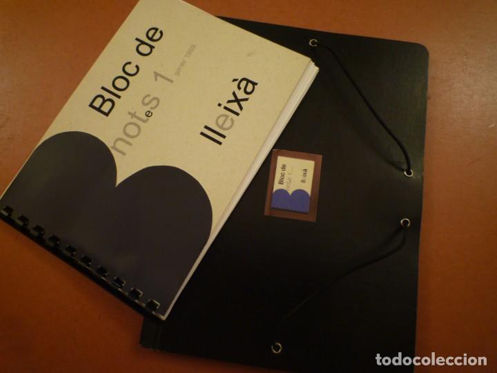 Arte: DANIEL LLEIX&Agrave;. BLOC DE NOTES 1. 1999. FIRMADO - Foto 3