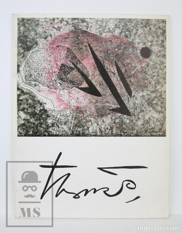 Arte: Cat&aacute;logo Exposici&oacute;n de Pintura - Tharrats. Maculatures, Llibres... - C.C. La Caixa de Terrassa, 1989