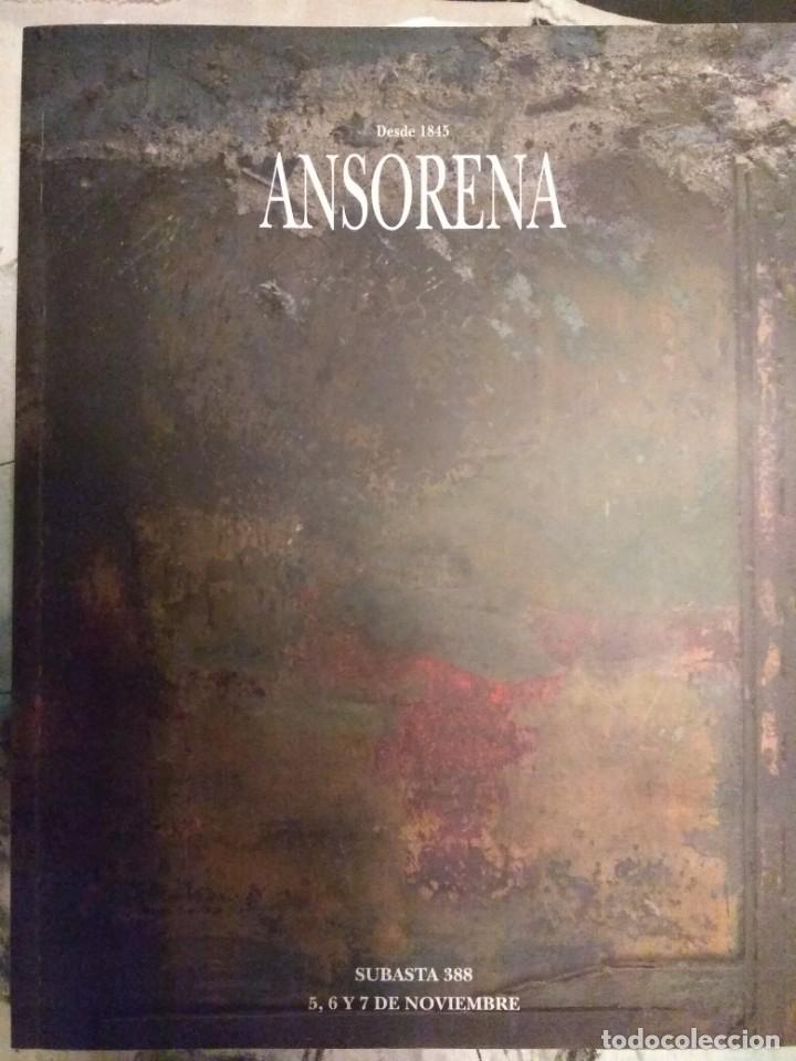 Arte: Lote cat&aacute;logos subasta ansorena - Foto 1