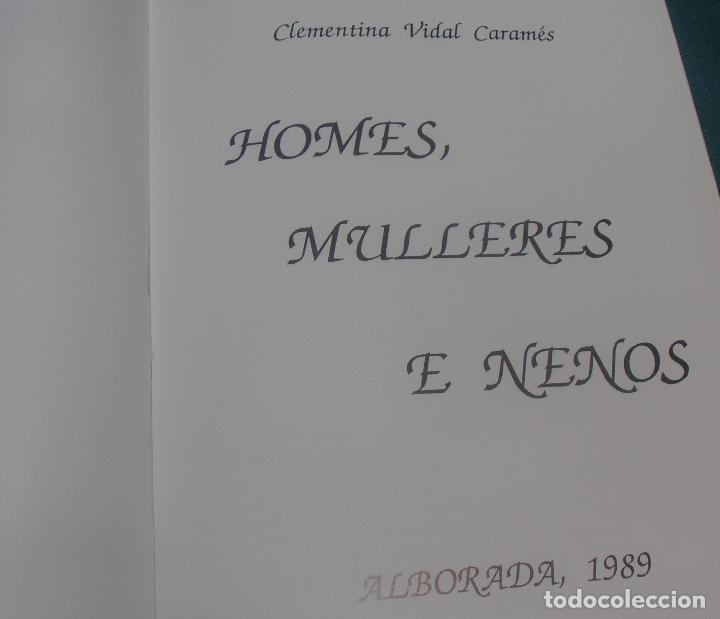 Arte: HOMES, MULLERES E NENOS, CLEMENTINA VIDAL CARAM&Eacute;S - Foto 3