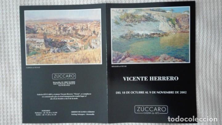 Arte: VICENTE HERRERO.- GALERIA DE ARTE ZUCARO