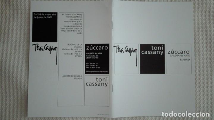 Arte: TONY CASSANY.- GALERIA DE ARTE ZUCARO
