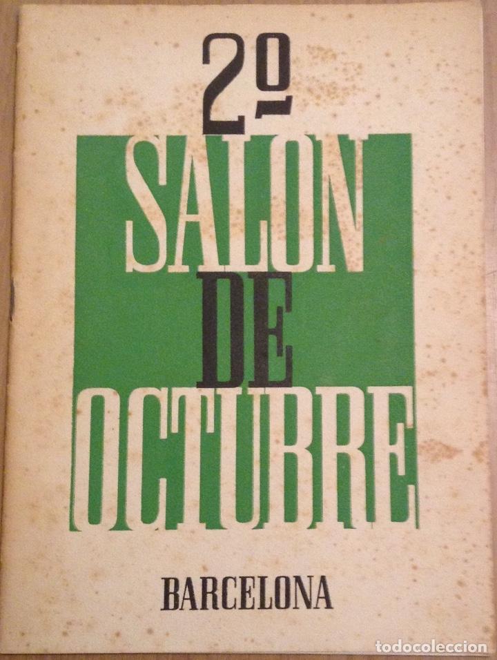 SEGUNDO SALÓN DE OCTUBRE 1949 TAPIES SANDALINAS DE SUCRE (Arte - Catálogos)