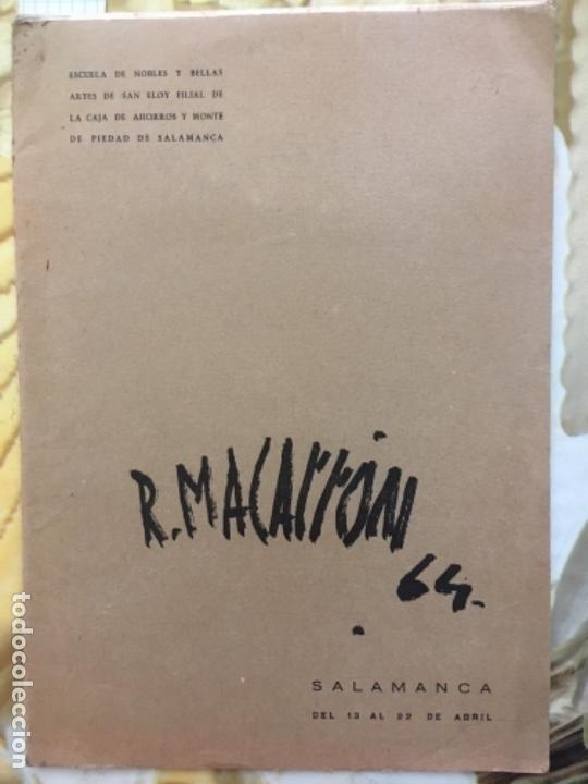 Arte: CATALOGO RICARDO MACARRON, 1964 - Foto 1