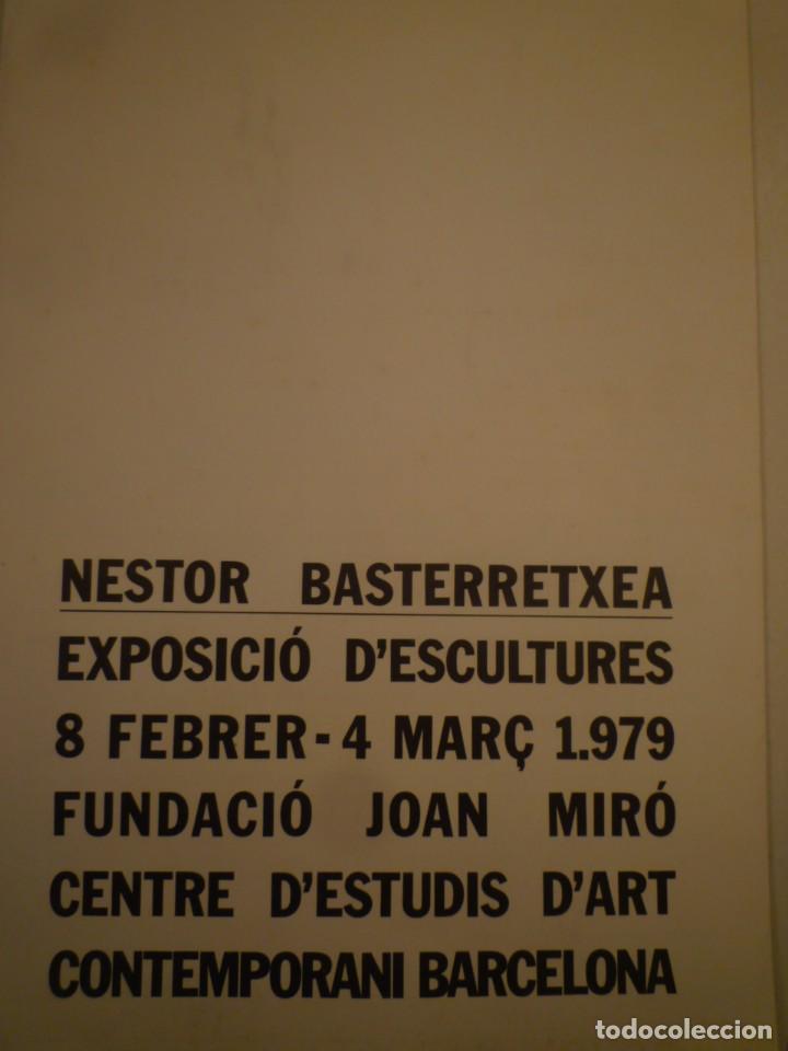 Arte: NESTOR BASTERRETXEA. FUNDACI&Oacute; JOAN MIR&Oacute;. 1979 - Foto 1