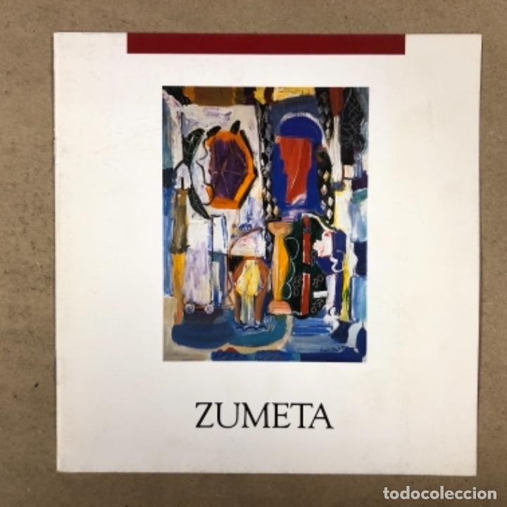 Arte: JOS&Eacute; MIGUEL ZUMETA. CAT&Aacute;LOGO EXPOSICI&Oacute;N SALA GARC&Iacute;A CASTA&Ntilde;ON (PAMPLONA), 1996.