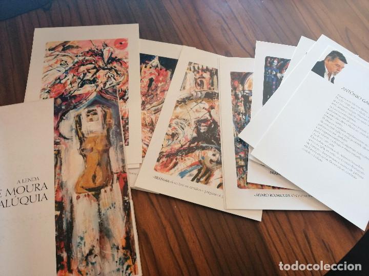 Arte: DE MOURA. SALUQUIA. A LENDA. ANTONIO GALVAO. 17 L&Aacute;MINAS A COLOR M&Aacute;S UN POEMA Y BIOGRAF&Iacute;A. PORTUGUES