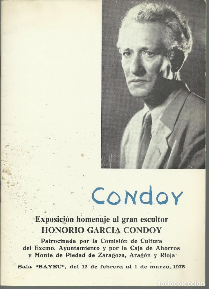 Art: Honorio Garc&iacute;a Condoy, Sala Bayeu, 1975