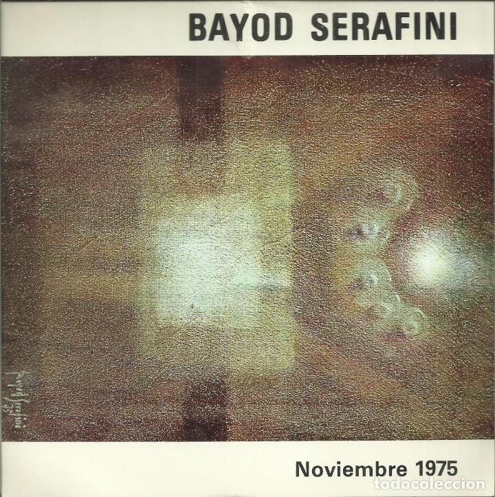 Arte: Bayod Serafini, sala Gaud&iacute; 1975. d&iacute;ptico de presentacion