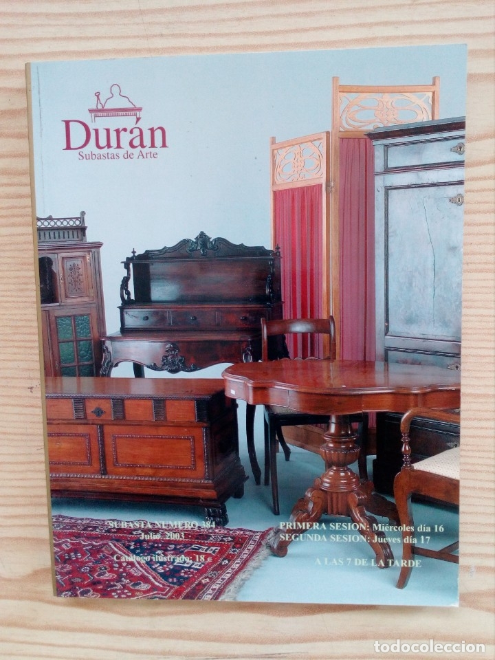 Arte: Subastas De Arte Duran - Numero 384 - Julio 2003