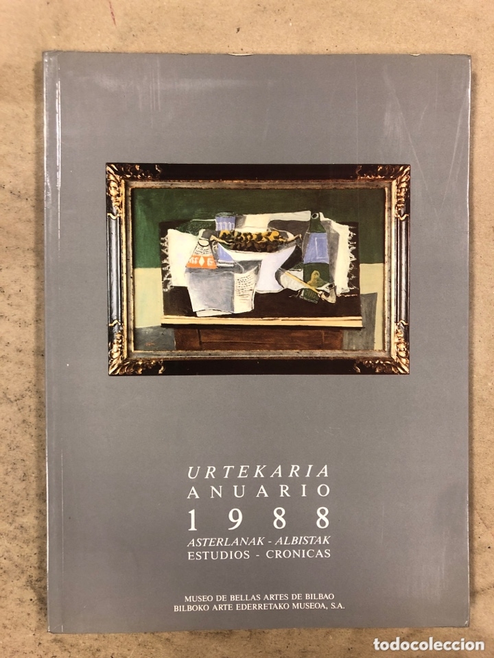 Arte: MUSEO DE BELLAS ARTES DE BILBAO, ANUARIO 1988 (ESTUDIOS - CR&Oacute;NICAS). ILUSTRADO
