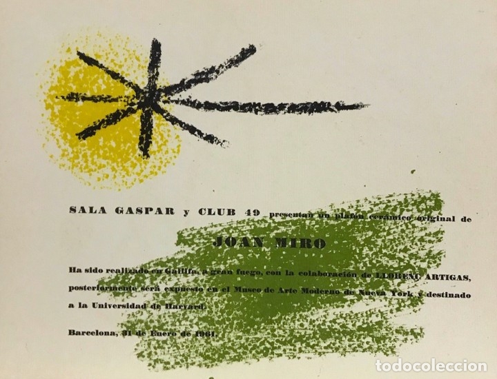 Arte: JOAN MIR&Oacute; - Foto 2