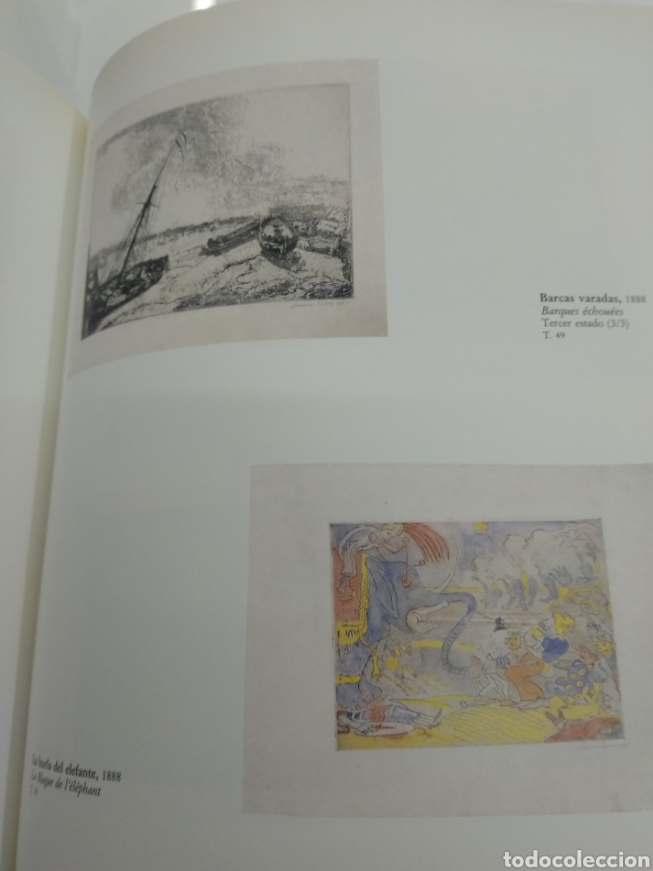 Arte: JAMES ENSOR Catalogo Completo Pinturas Dibujos Obra gráfica BBV 1996 - Foto 14 - 267037329