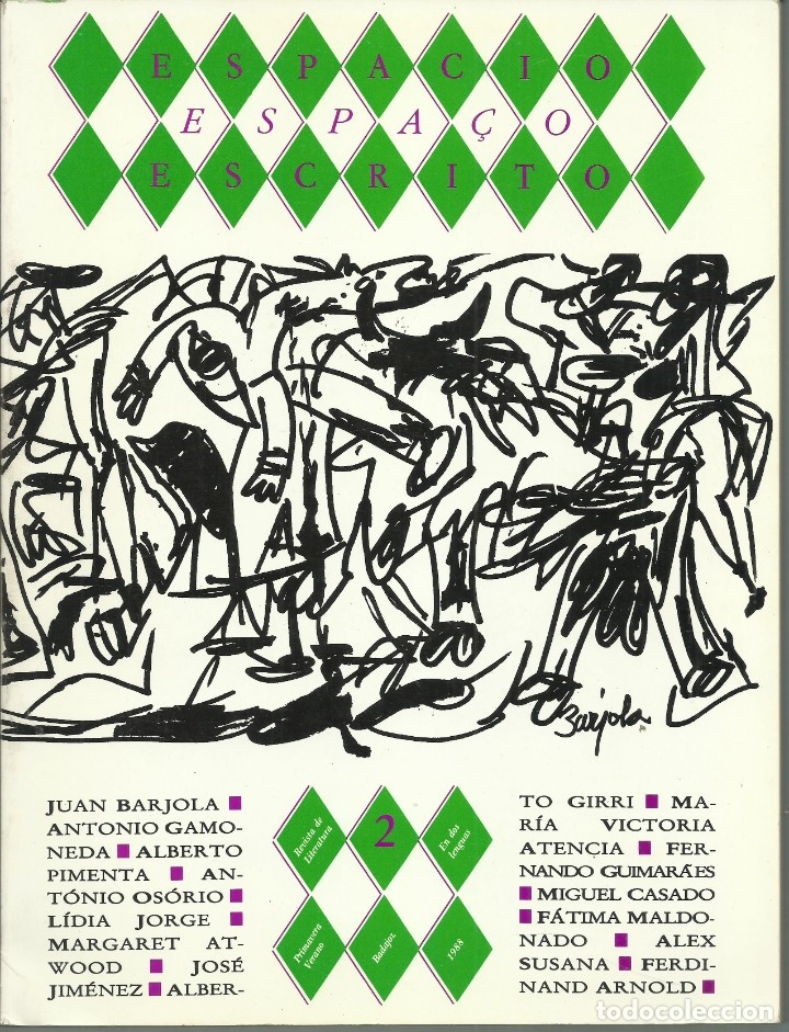 Arte: Espacio escrito , n&ordm; 2.. Diputaci&oacute;n de BAdajoz 1988, 127 p&aacute;g.