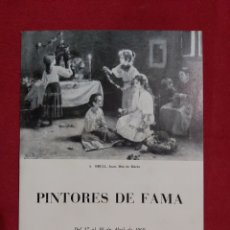 Arte: PINTORES DE FAMA. SALA PARÉS 1969. BRULL. MARTI ALSINA. VAYREDA, ETC. Lote 187219207