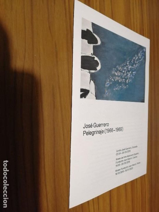 Arte: JOSE GUERRERO. PELEGRINAJE (1966-1969), CATALOGO DE MANO. BUEN ESTADO