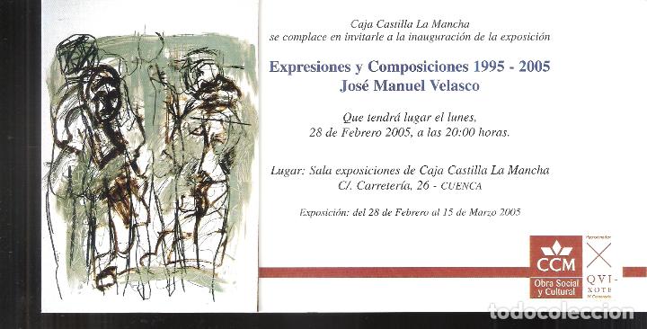 Art: Jos&eacute; Manuel Velasco. Expresiones y Composiciones 1995-2005.Febrero 2005. Caja Castilla -  La Mancha.