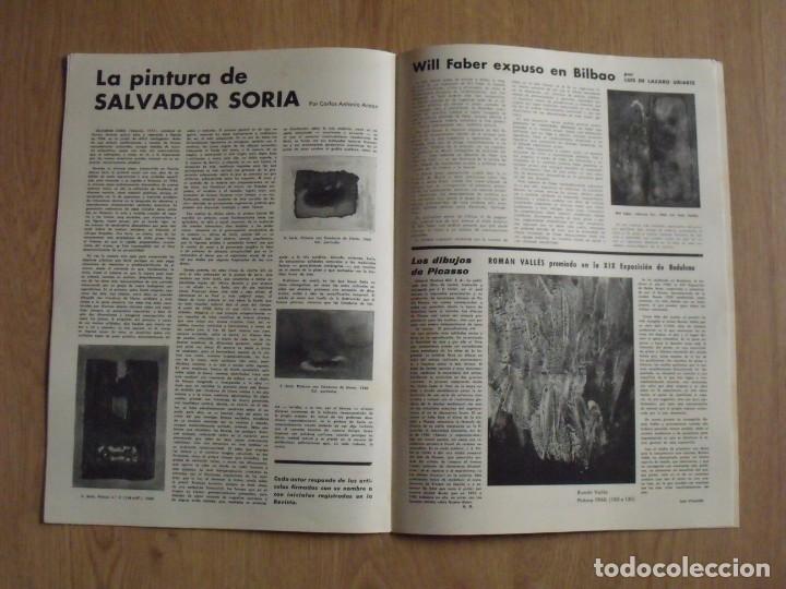 Arte: Correo de las Artes. 30. Febrero-Marzo 1961. 35x25 cm. Sin paginar. Portada Manolo Millares. - Foto 4 - 196100985