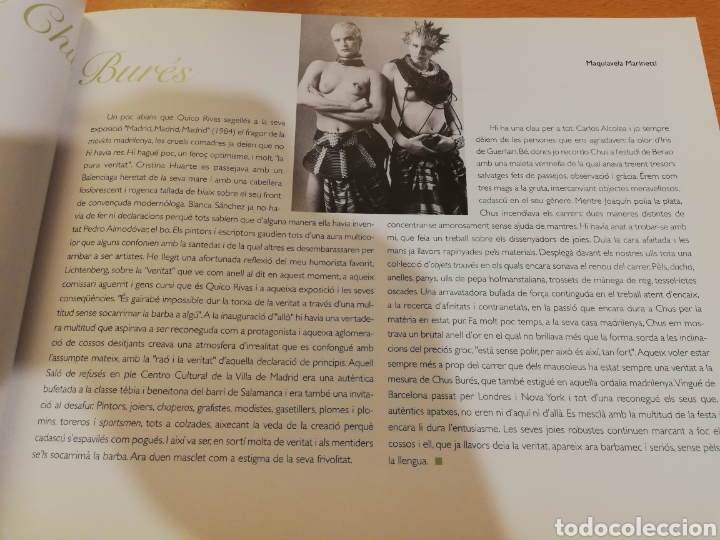 Arte: CHUS BUR&Eacute;S. JOIES I OBJECTES (CASAL SOLLERIC) - Foto 6