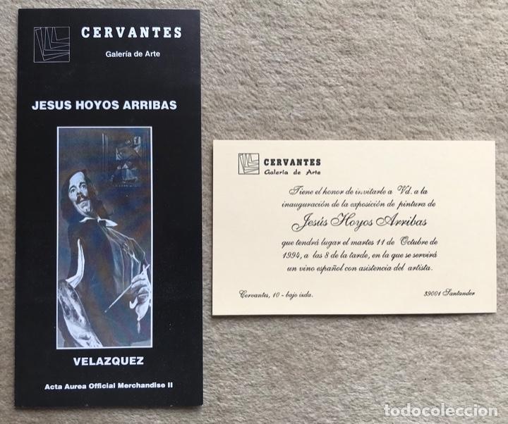 Arte: Cat&aacute;logo de Jes&uacute;s hoyos arribas (laredo, 1953) - Galer&iacute;a Cervantes - A&ntilde;o 1994
