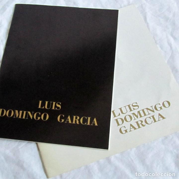 Art: 2 cat&aacute;logos Luis Domingo Garc&iacute;a Sokoa 1983 + 1987