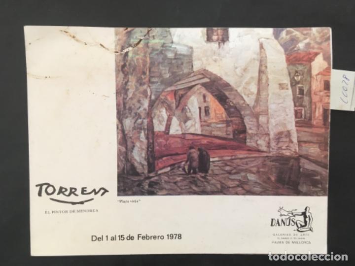 Arte: J ROBERTO TORRENT, EL PINTOR DE MENORCA, GALERIA DE ARTE DANUS, CIUDADELA, 1978