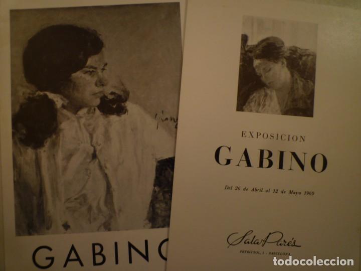 Arte: GABINO. LOTE DE 2 CAT&Aacute;LOGOS - Foto 1
