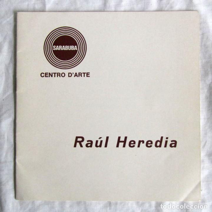 Art: Cat&aacute;logo del pintor cordob&eacute;s Ra&uacute;l Heredia 1977, Sarabuba