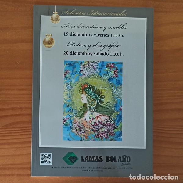 Arte: LAMAS BOLA&Ntilde;O SUBASTAS DICIEMBRE 2014. CATALOGO 210 PGS. ARTE PINTURA OBRA GRAFICA...