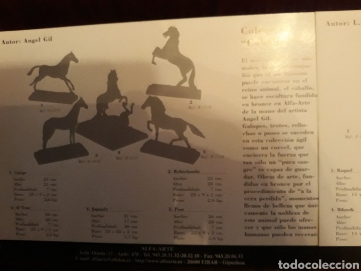 Arte: Cat&aacute;logo de Bronces Artisticos - Foto 4